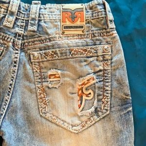 Men’s rock revival jeans size 34